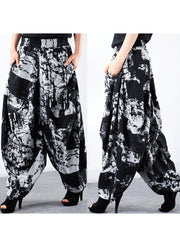 Plus Size Retro Printed Comfortable Bloomers